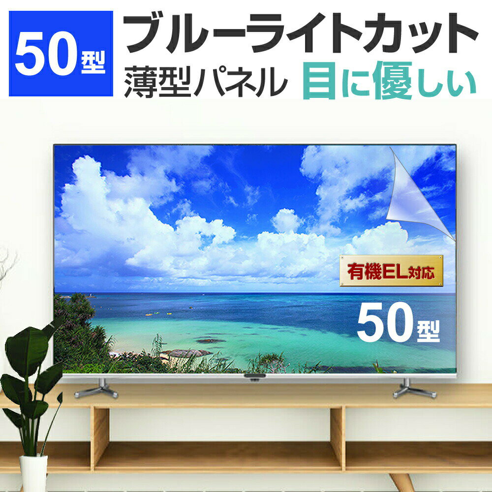 液晶テレビ 50型 保護フィルム パネ