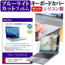 【25日 ポイント5倍】 Lenovo ideapad 320[15.6インチ]機種で使える ブルーライトカット 指紋防止 液晶保護フィルム と キーボードカバー セット 保護フィルム キーボード保護 送料無料 メール便/DM便