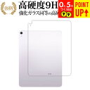 Apple iPad Air ( 13 インチ ) ( M2・2024 年発売 ) 背面用 ( Wi-Fi + Cellular モデル ) 保護 フィルム 高硬度9H ブルーライトカット クリア光沢タイプ 改訂版 有償交換保証付き