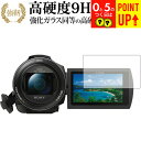 SONY デジタルビデオカメラ ハンディカム FDR-AX60 FDR-AX45 FDR-AX55 FDR-AX40 専用 強化 ガラスフィルム と 同等の 高...