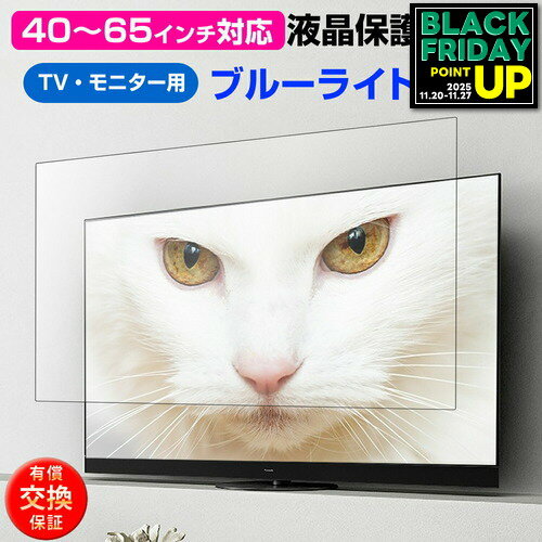テレビ保護パネル 55インチ 有機EL ブルーライトカット UVカット 楽天