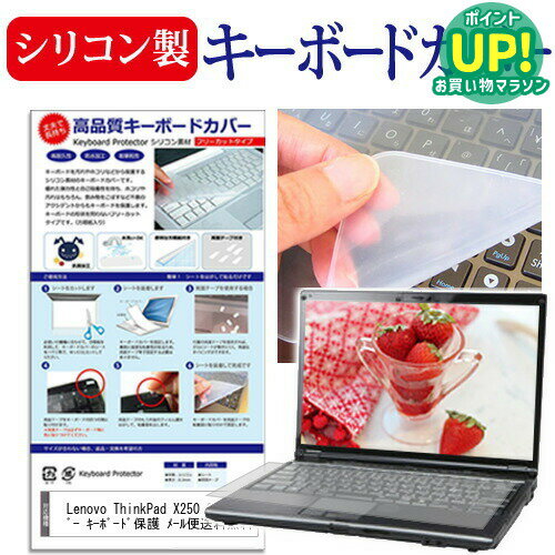 樂天商城 - Lenovo ThinkPad X250 20CLCTO1WW プレミアム [12.5インチ ] シリコン製キーボードカバー キーボード保護 メール便送料無料 互換品