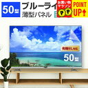 液晶テレビ保護パネル 50型 ブルーライトカット テレビ保護パネル 50インチ bravia ブラビア viera ビエラ regza レグザ 保護 フィルム 画面 モニター 破損 防止 UV 保護 テレビガード 薄型 カバー