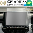 ジープ コンパス ( 2021 ) ( 10.1 インチ ) 保護 フィルム 強化ガラス と 同等の 高硬度9H ブルーライトカット クリア光沢タイプ 改訂版 有償交換保証付き