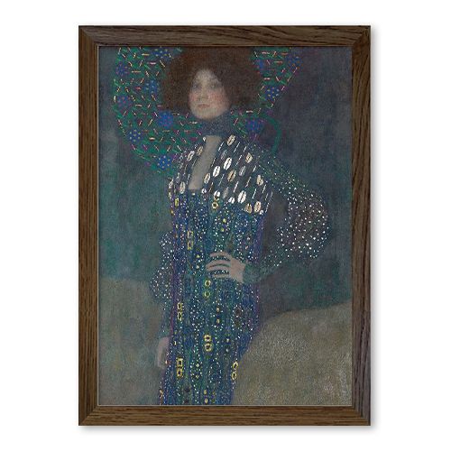 A3・A4ポスター 【クリムト】 エミーリエ・フレーゲの肖像(1902) 光沢紙 インテリア アートポスター 絵画 ポイント消化 送料無料