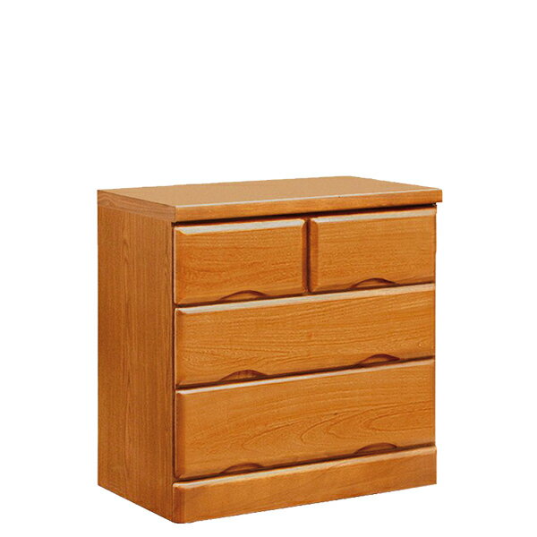 大川産サイズが選べる天然木タンス＜幅60・3段＞