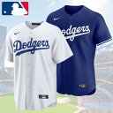 MLB ドジャース レプリカユニフォーム<ホワイト ブルー|S M L XL XXL>NIKEオフィシャル 背番号なし ブランクユニフォーム メンズ ナイキ ロサンゼルス・ドジャース LA Los Angeles Dodgers 公式 野球 海外正規店並行輸入商品