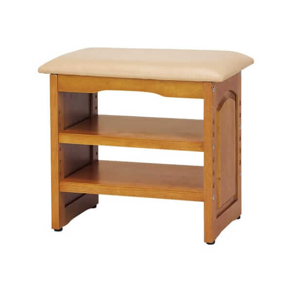 木製収納付玄関ベンチ＜幅45cm 幅60cm 幅90cm＞