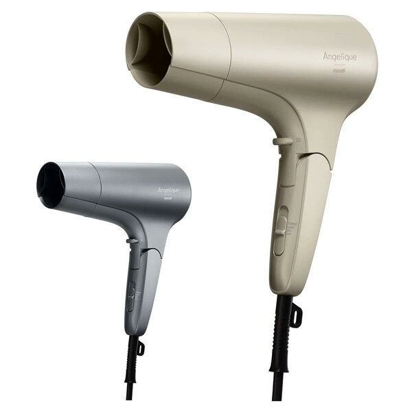 maxell Angelique プラズマイオンヘアドライヤー MXDR-500A＜グレー ベージュ＞