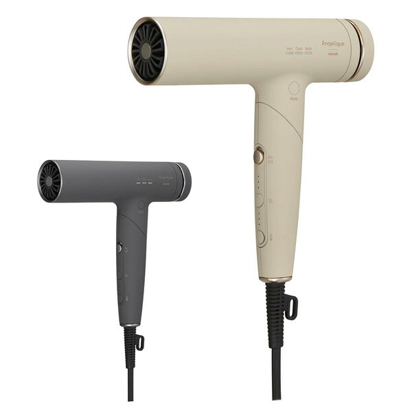 maxell Angelique プラズマイオンヘアドライヤー MXDR-700A＜グレー ベージュ＞