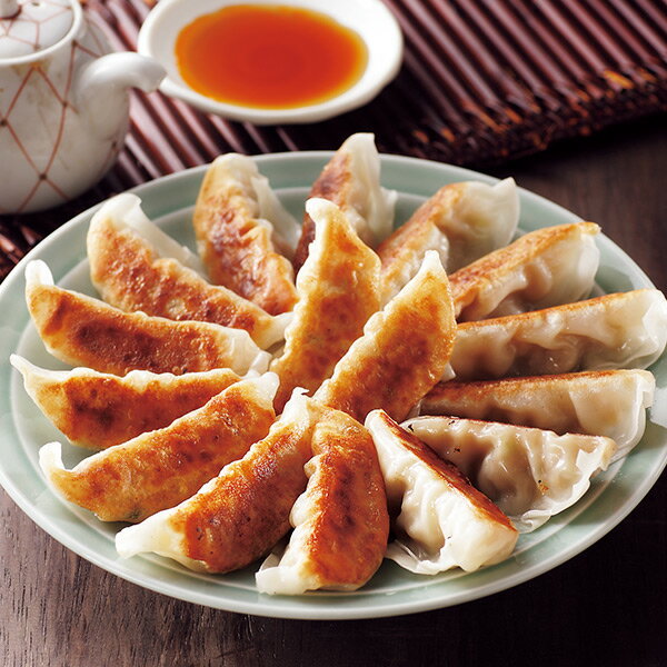 大阪王将 肉餃子（タレ付） 2袋セット(4)