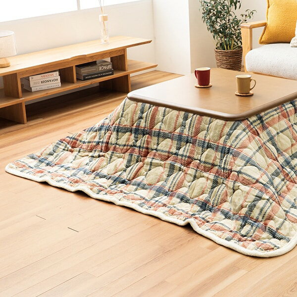 5層構造洗えるこたつ掛け布団リーベ＜ベージュ グレー｜正方形190×190cm 長方形190×240cm 長方形大190×290cm＞