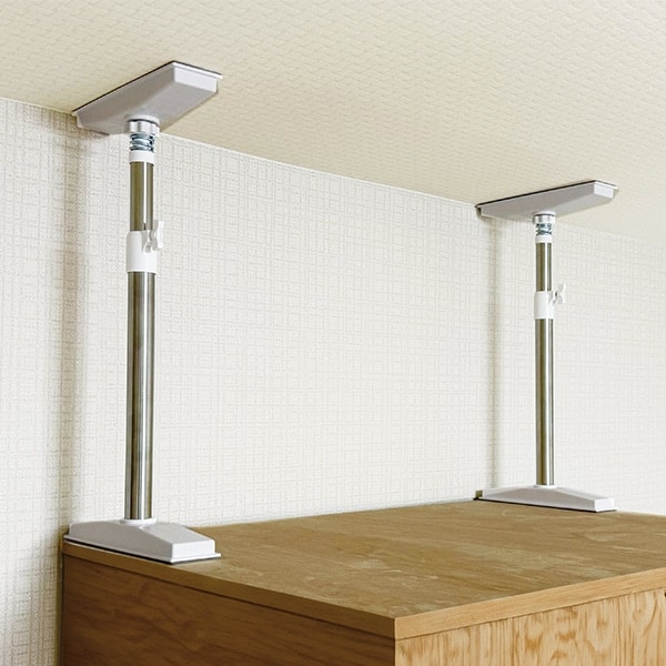 家具転倒防止突っ張り耐震棒2本組＜S M L＞