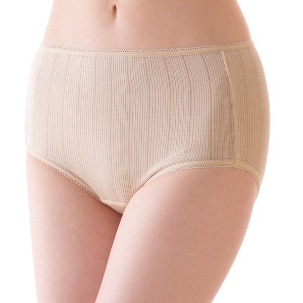 シルク100％なめらかショーツ 2枚組＜M L LL＞