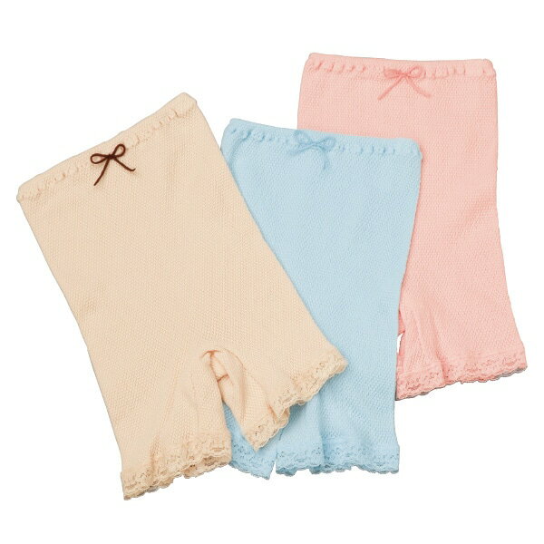 やみつき のびのび三分丈ショーツ3色組＜M L LL＞