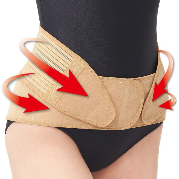 お腹を締め付けない腰のサポーター＜M〜L LL〜3L＞