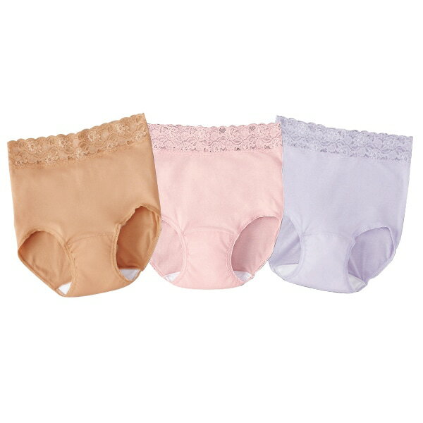 介護ヘルパーが開発した失禁パンツ3色組＜M L LL 3L＞