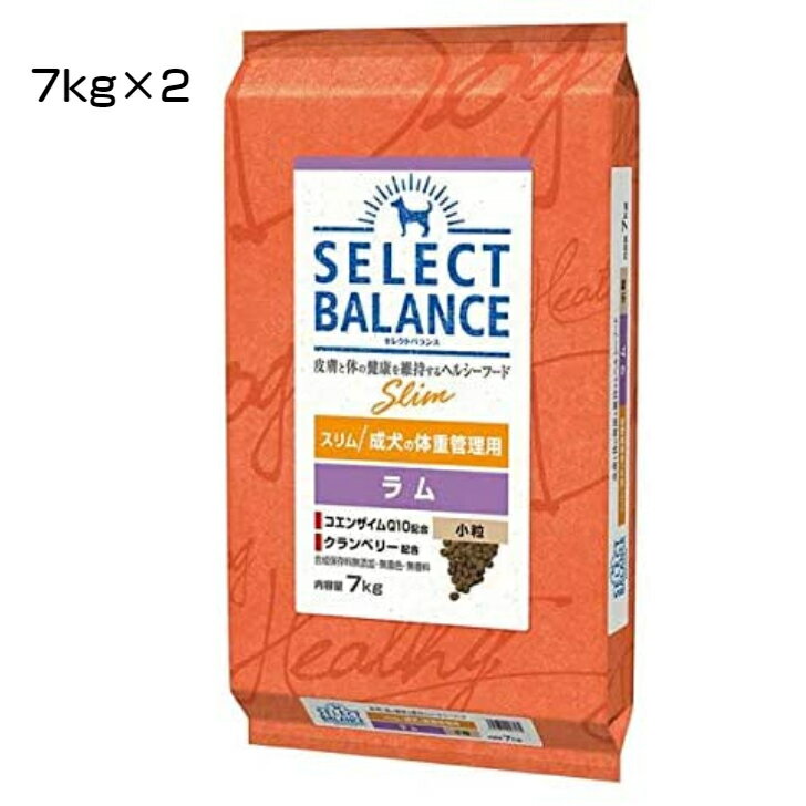 セレクトバランススリムラム成犬用の...