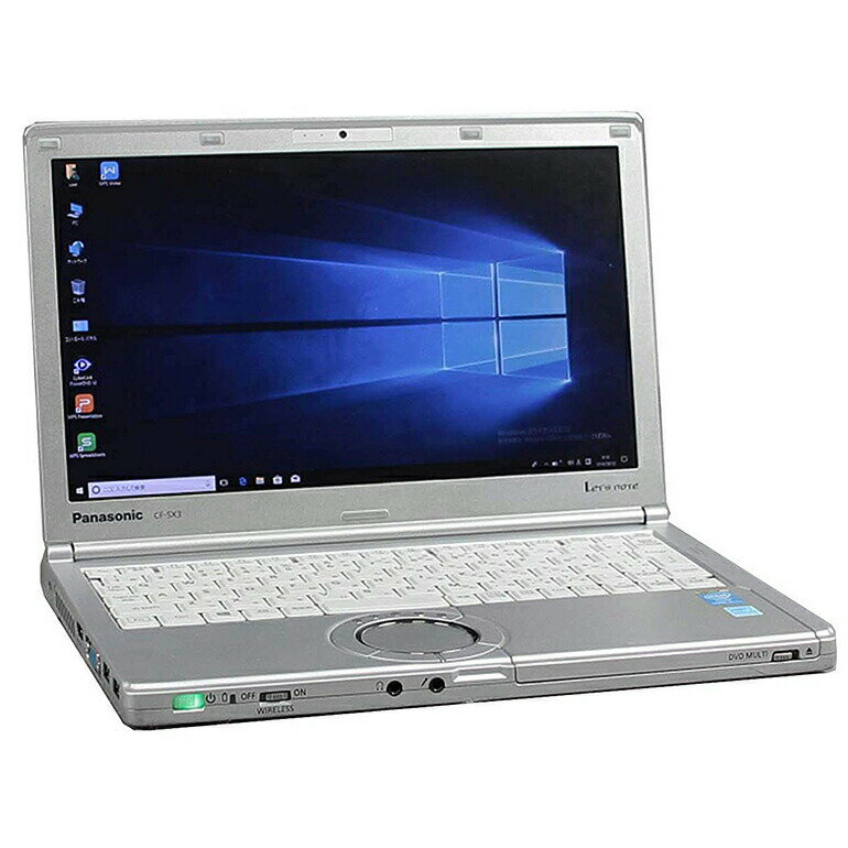 豊富な通販 スーパーセール 在庫わずか!
WPS Office付 中古 パソコン 中古 ノートパソコン Panasonic Let's note CF-SX3 Windows10 Core i5 vPro 4310U 2.0GHz メモリ4GB HDD320GB DVDマルチドライブ WEBカメラ 初期設定済 コンパクト テレワーク ノート パソコン:中古パソコン情報会館 店 再入荷在庫