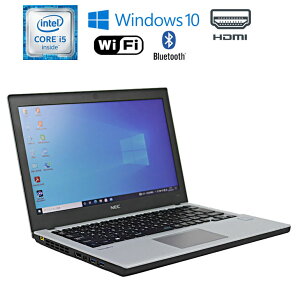 š NEC VersaPro VK23TB-T Windows10 12.5 Core i5 6200U 2.30GHz 8GB SSD256GB ɥ饤֥쥹 Bluetooth HDMIü 90ݾ  ѥ  ťΡȥѥ Хѥ