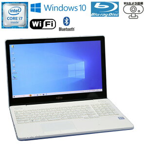 1 ڡšۥΡȥѥ ٻ(FUJITSU) LIFEBOOK AH77/Y Core i7 6700HQ 2.60GHz 8GB HDD1TB Windows10 15.6 19201080(եHD) ֥롼쥤ɥ饤 ̵LAN WEB ۥ磻 ťѥ USB3.0 HDMI  90ݾ