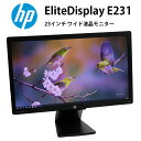 メーカー/商品名 HP／EliteDisplay(エリートディスプレイ) 型番 E231 画面サイズ 23インチ（ワイド） 液晶 ノングレア(非光沢) 最大解像度 1920×1080ドット(フルHD) 画素ピッチ 0.265 mm 最大表示...