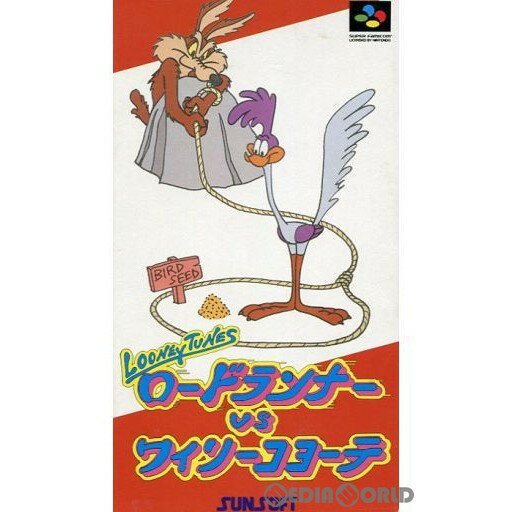 【中古】【箱説明書なし】 SFC LOONEY TUNES(ルーニーテューンズ) ロードランナーVSワイリーコヨーテ(19921222)