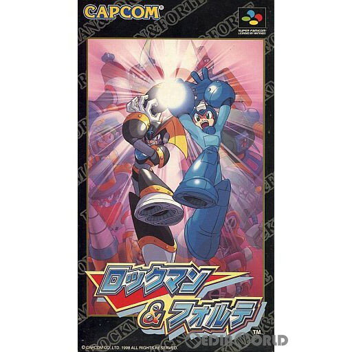 【中古】【箱説明書なし】[SFC]ロックマン&フォルテ(ROCKMAN & FORTE)(19980424)