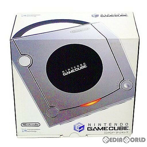 【中古】[本体][GC]ニンテンドーゲームキューブ NINTENDO GAMECUBE シルバー(DOL-S-PLA)(20021201)
