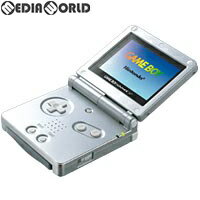 【中古】[本体][GBA]ゲームボーイアドバンスSP GAMEBOY ADVANCE SP プラチナシルバー AGS-S-ZVA 20030214 