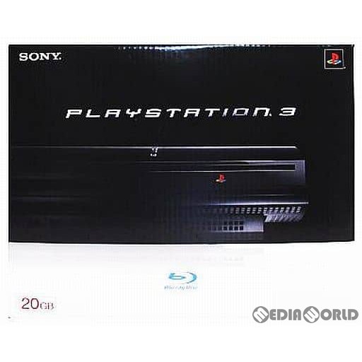 【中古】[PS3] (本体)プレイステーション3 PlayStation3 HDD20GB(CECH-B00) ソニー・コンピュータエンタテインメント (20061111)のサムネイル