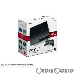 【中古】[本体][PS3]プレイステーション3 PlayStation3 HDD160GB チャコール・ブラック(CECH-3000A)(20110709)