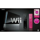 【中古】 本体 Wii Wii(クロ)(Wiiリモコンプラス桃/黒各1個 Wiiパーティ同梱)(RVL-S-KABN)(20111110)
