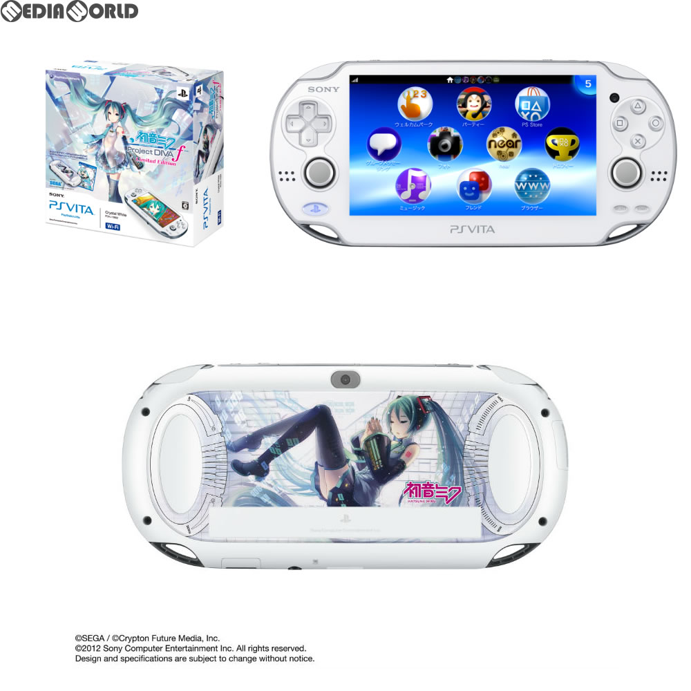 【中古】[本体][PSVita]PlayStation Vita 初音ミク Limited Edition Wi-Fiモデル(PCHJ-10002)(20120830)