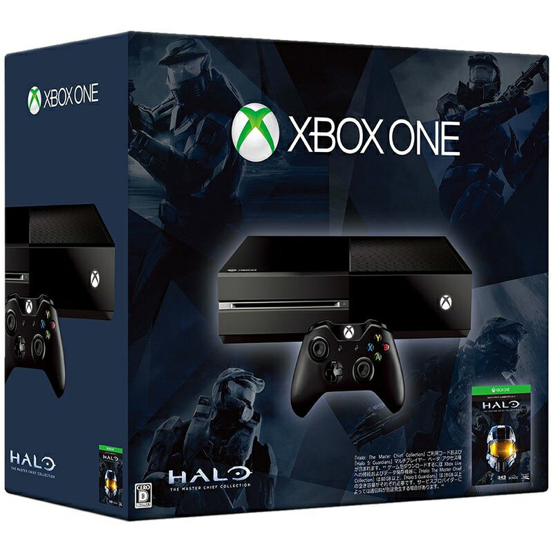 【中古】[本体][XboxOne]Xbox One (Halo: The Master Chief Collection 同梱版)(5C6-00006)(20141113)
