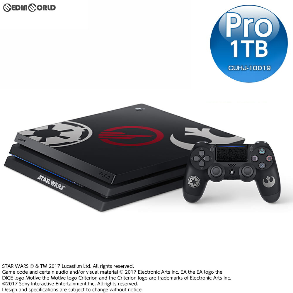 【新品即納】[本体][PS4]プレイステーション4 プロ PlayStation4 Pro Star Wars Battlefront II(スター・ウォーズ バトルフロント 2) Limited Edition(CUHJ-10019)(20171114)