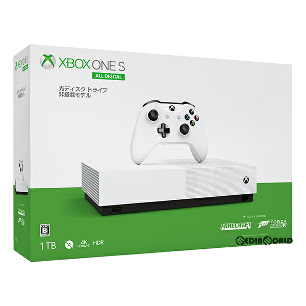 【中古】【B品】[本体][XboxOne]Xbox One S 1TB All Digital Edition(オールデジタルエディション)(NJP-00038)(20190507)