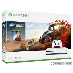 【中古】[本体][XboxOne]Xbox One S 1TB Forza Horizon 4(フォルツァホライゾン4) 同梱版(234-00567)(20181002)