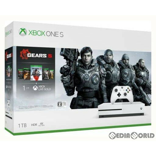【中古】[本体][XboxOne]Xbox One S 1TB(Gears 5 同梱版)(234-01035)(20190919)