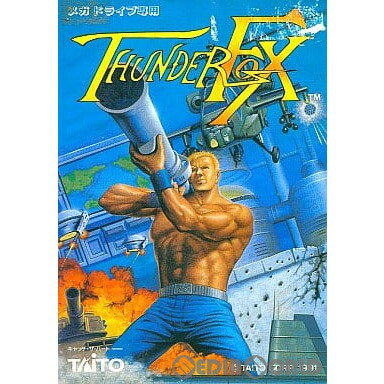 【中古】[MD]THUNDER FOX(サンダーフォックス)(ROMカートリッジ/ロムカセット)(19910626)