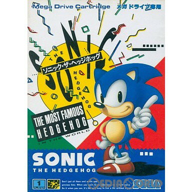 【中古】[MD]ソニック・ザ・ヘッジホッグ Sonic the Hedgehog ROMカートリッジ/ロムカセット 19910726 