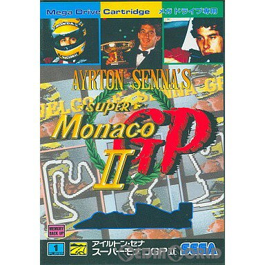 【中古】[MD]アイルトン・セナ スーパーモナコGP II Super Monaco GP 2 ROMカートリッジ/ロムカセット 19920717 