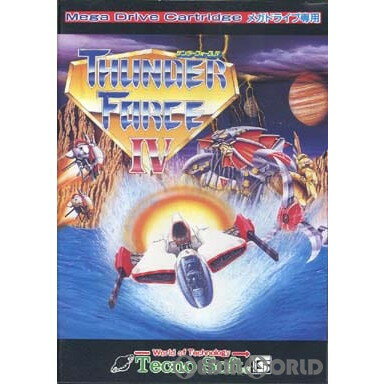 【中古】[MD]THUNDER FORCE IV(サンダーフォース4)(ROMカートリッジ/ロムカセット)(19920724)