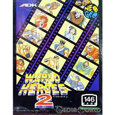 【中古】[NG]ワールドヒーローズ2(WORLD HEROES 2) NEOGEO ROM版(ネオジオロム)(19930604)