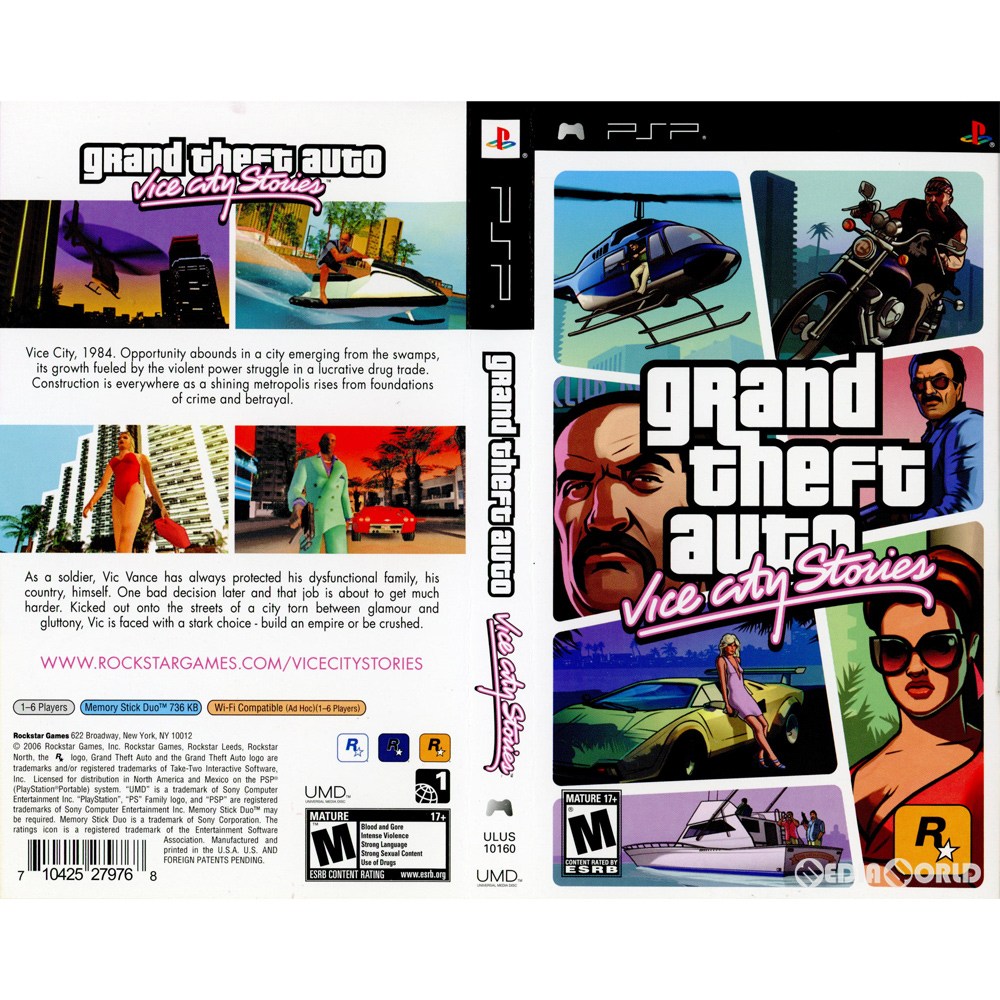 楽天市場】Grand Theft Auto: Vice City Storiesの通販 楽天市場】Grand Theft Auto: Vice City Storiesの通販