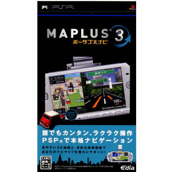 【中古】[PSP]マップラス MAPLUSポータブルナビ3(20090910)