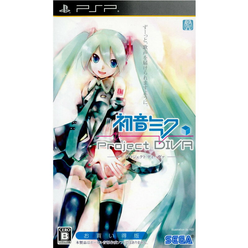 【中古】 PSP 初音ミク -Project DIVA- お買い得版(ULJM-05682)(20100624)