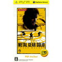 【中古】 PSP METAL GEAR SOLID PEACE WALKER(メタルギア ソリッド ピースウォーカー) PSP the Best(ULJM-08038)(20110224)