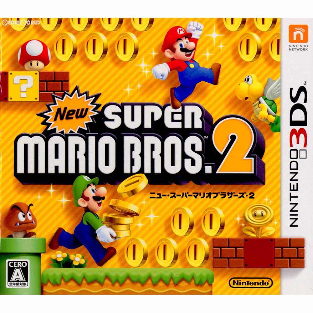 【中古】 3DS New(ニュー) スーパーマリオブラザーズ2(20120728)