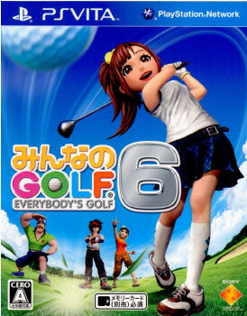 【中古】[PSVita]みんなのゴルフ6(みんゴル6)(20111217)